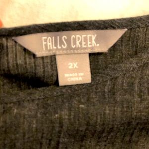 Women’s 2X Grey Top